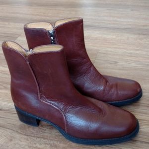 Rockport Women’s Leather Brown/Tan Boots Size 8.5